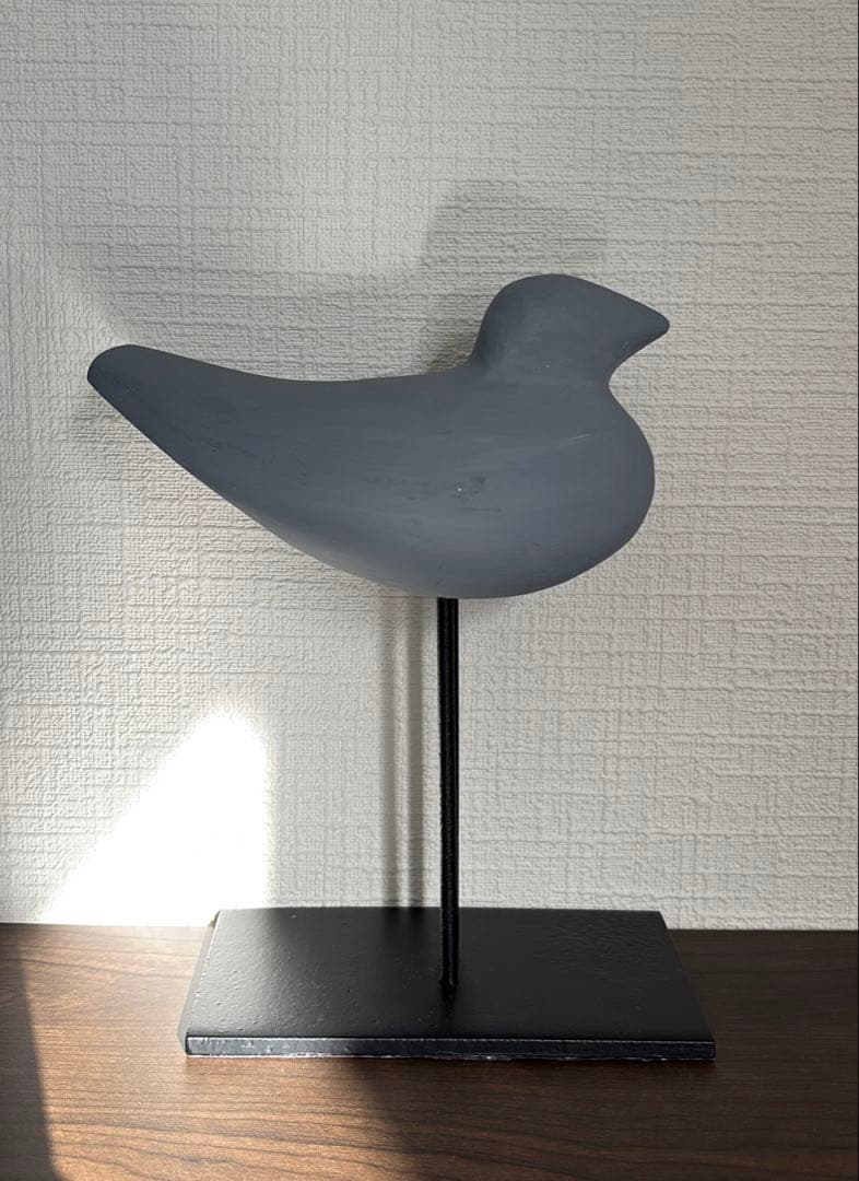 訳あり！アクタスACTUS木製バード大小セット☆鳥オブジェ北欧置物木彫りウッド