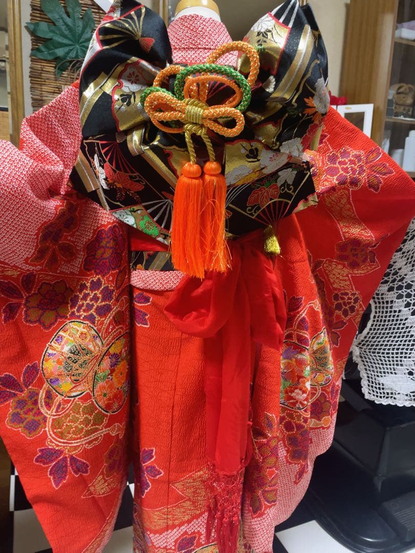 七五三7歳様絞り柄フルセット