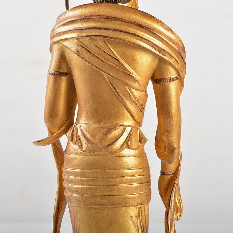 仏教美術　樹脂製　レプリカ　仏像　置物　M　R7189