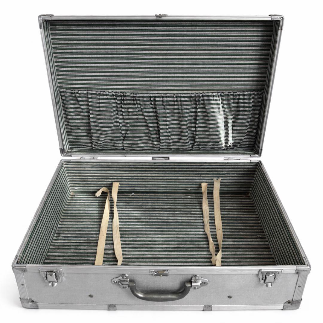 アンティーク アルミトランクケース 大型 ジュラルミン