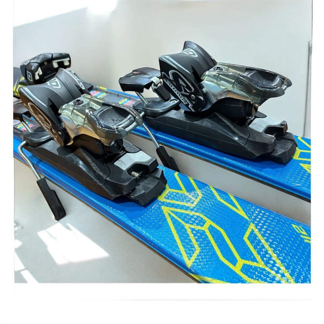 【小回り快適】SALOMON SHORTKART 125 ビン付 良品 スキー