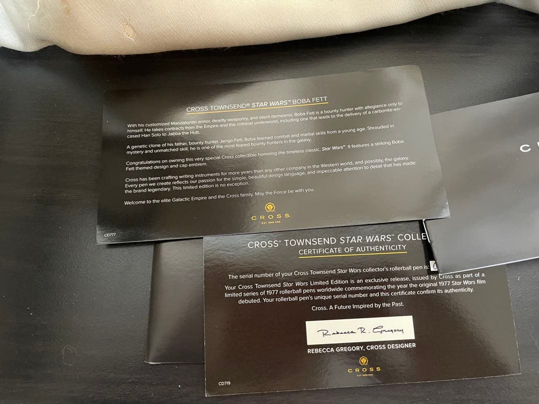 6万 CROSS ボバフェット コラボ ボールペン 限定 boba fett