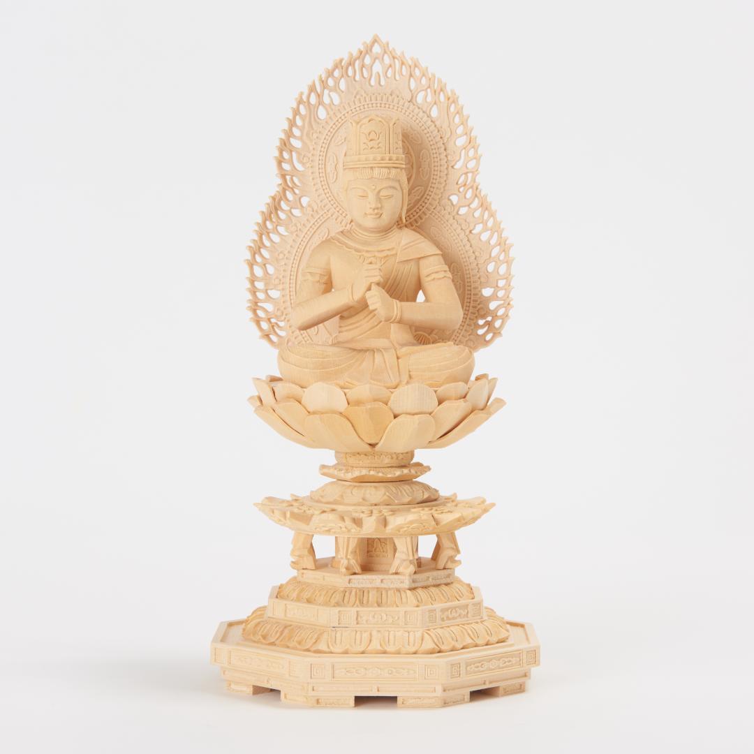 桧　２.５寸　大日如来 仏像 #051