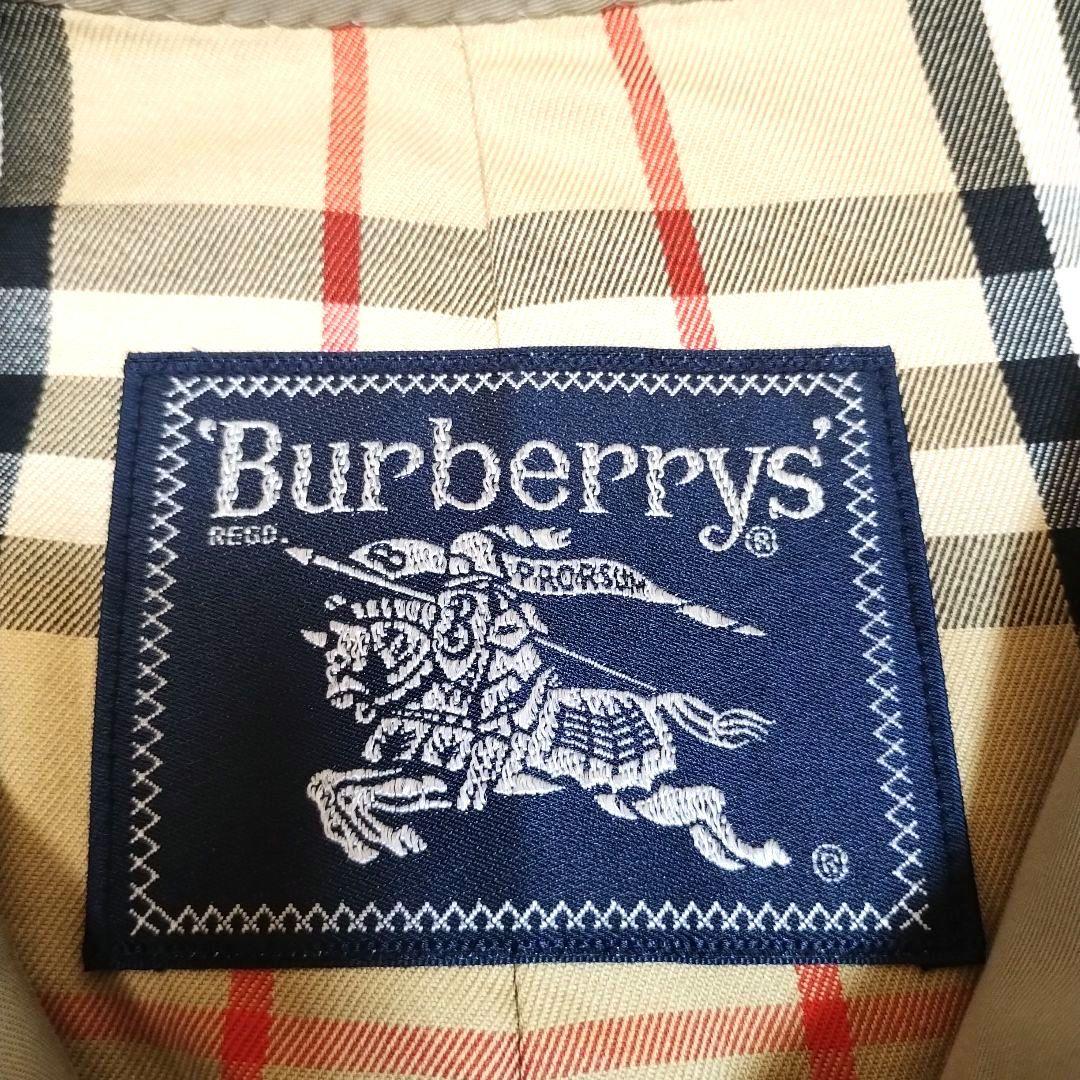 希少価値 美品 Burberrys ベージュグレー トレンチコート ヴィンテージ