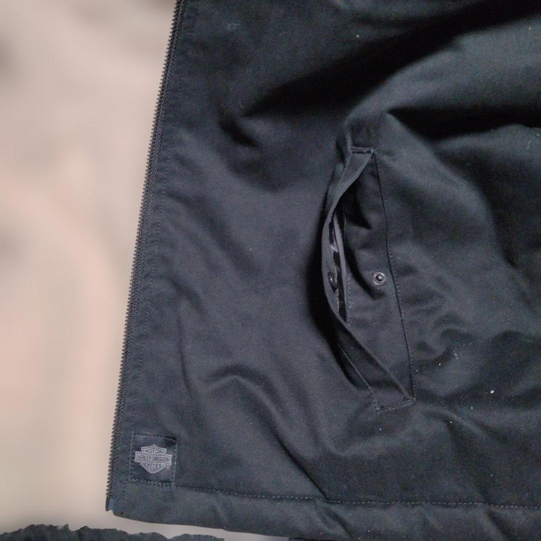 【新品未使用】Harley-Davidson裏起毛ジャケットブラックジャンパー