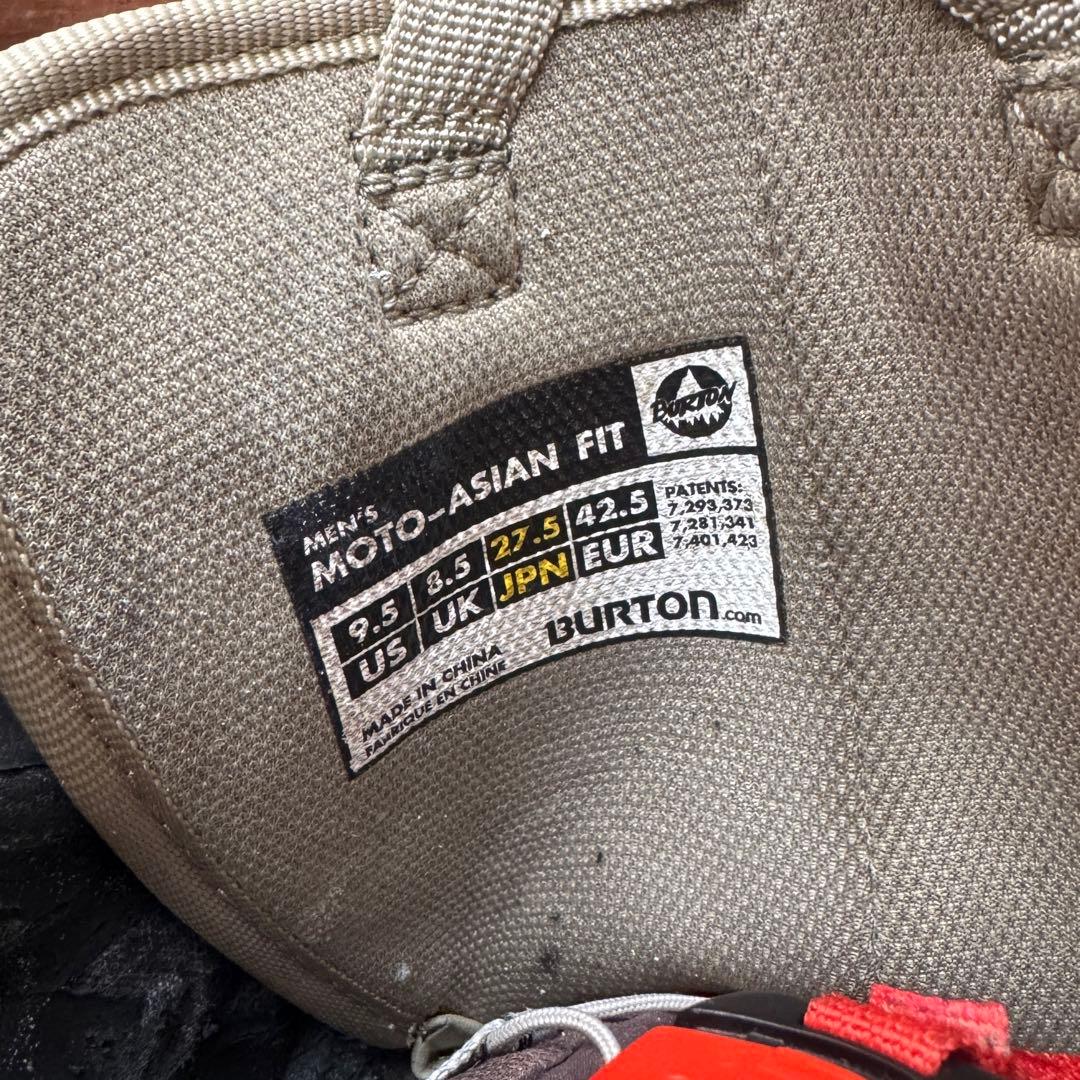 BURTON MOTO ASIAN FIT 27.5cmスノーボードブーツ