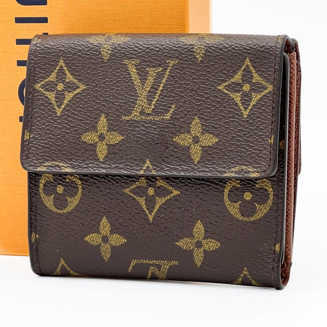 【美品】ヴィトン モノグラム ポルトモネビエ カルトクレディ Wホック 財布