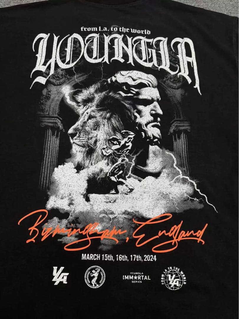  限定Tシャツ2024年アーノルドイングランド大会限定半袖Tシャツ
