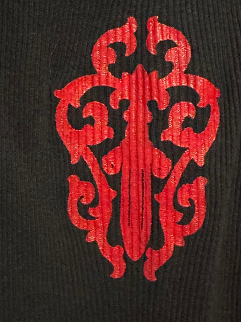 ChromeHeartsリブサイドクロスロゴタンクトップ S サイズ新品未使用