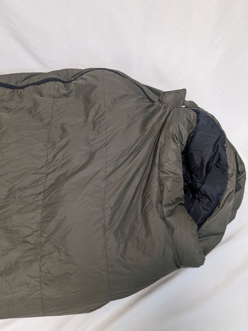 美品 NANGA オーロラ スクエア フット 800 STD スリーピングバッグ