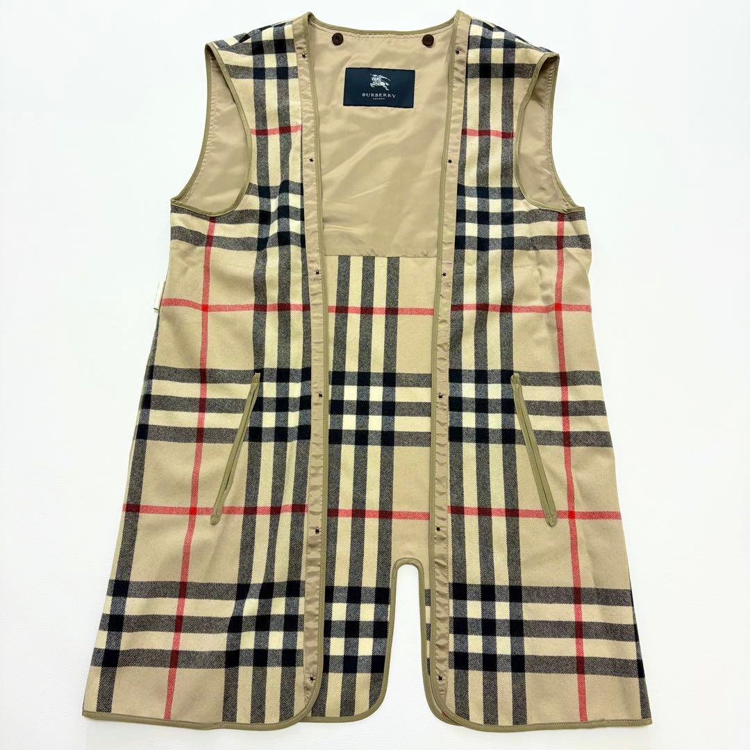 極美品 BURBERRY LONDON ステンカラーコート ウールライナー付き