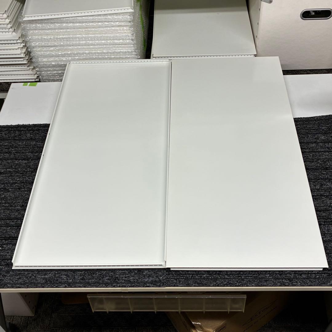 【美品】USMHallerパネル 33.5×73.5cmピュアホワイト2枚組