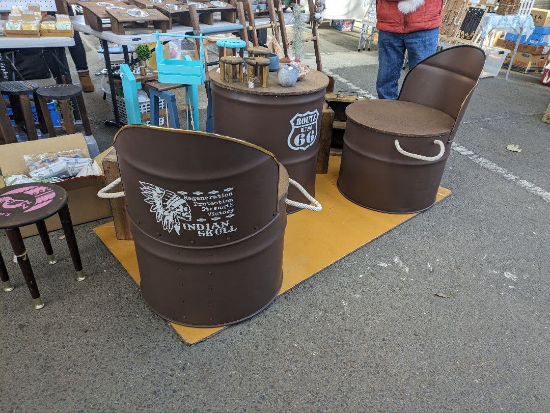 ルート66 　スカル　インディカスカル3点セット