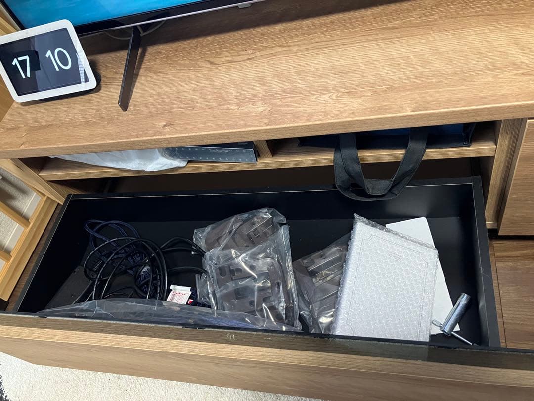 【u._.uページ】幅140テレビ台 50V型対応　木製 LOWYA