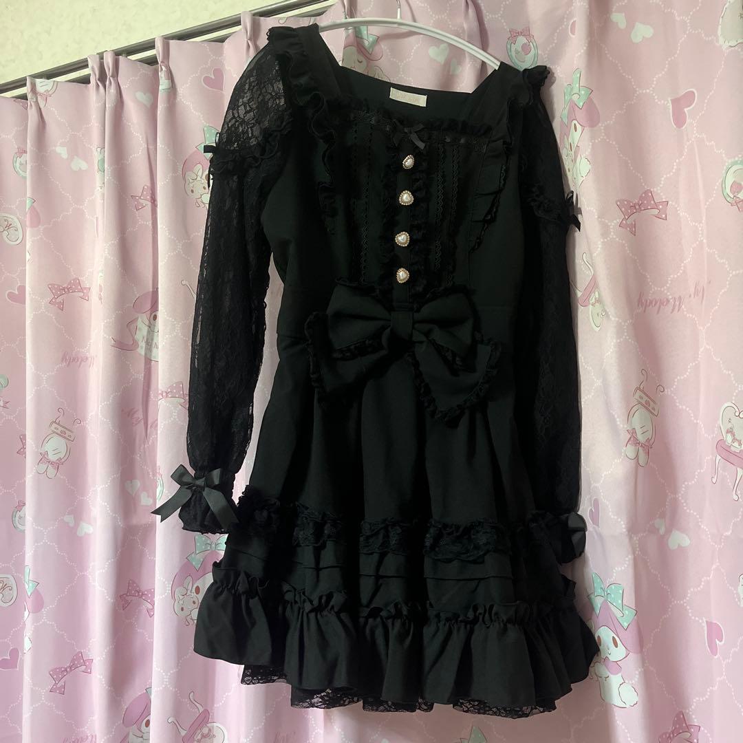 ティアラリボンティアードワンピース ⚠️胸元のリボン無⚠️