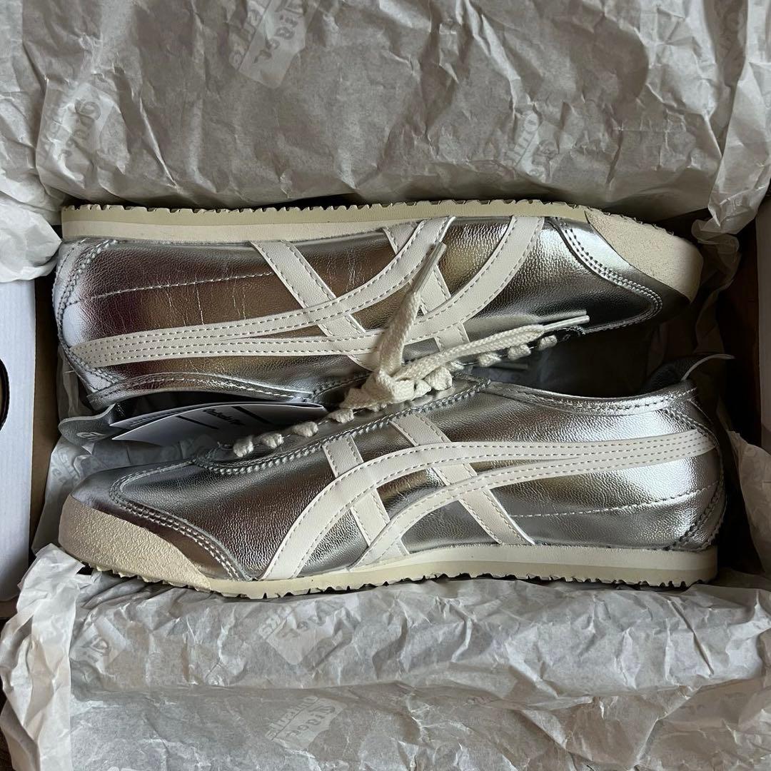 オニツカタイガー メキシコ66 SD シルバー