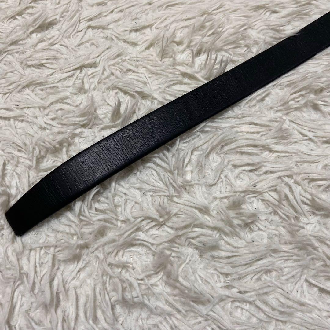 新品未使用 Burberrys バーバリーズ 本革ベルト ゴールドロゴ 箱付