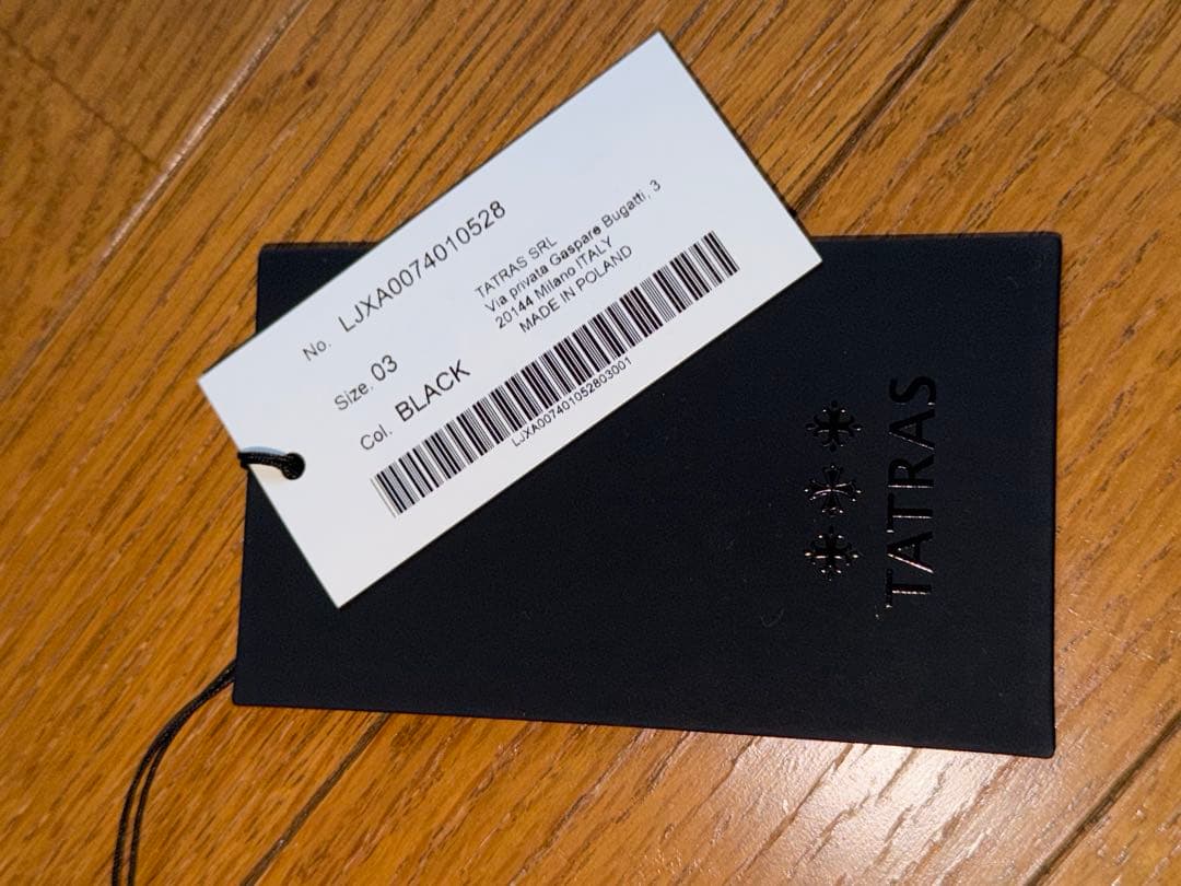 TATRAS タトラス ダウン　NEPETA ネペタ 黒　3 25aw