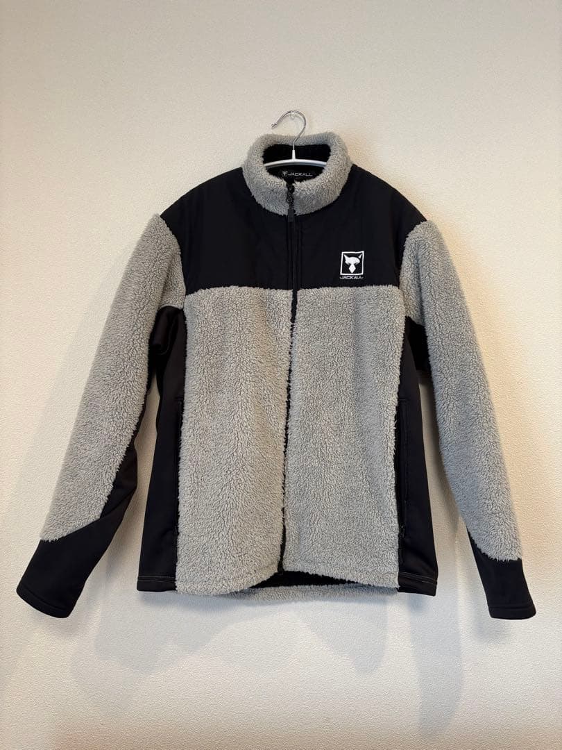 JACKALL フリースジャケット M グレー