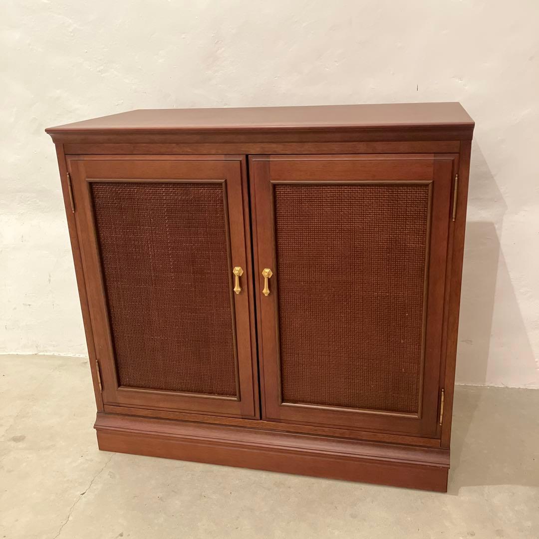 マルニ木工 地中海 シリーズ キャビネット サイドボード ラタン　②