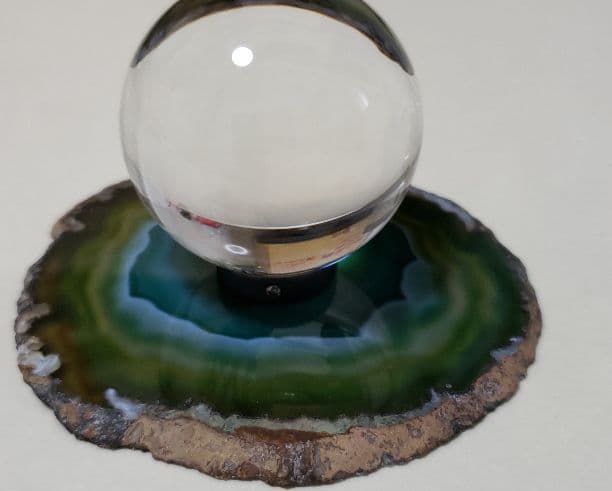 天然水晶　丸玉　50.2mm