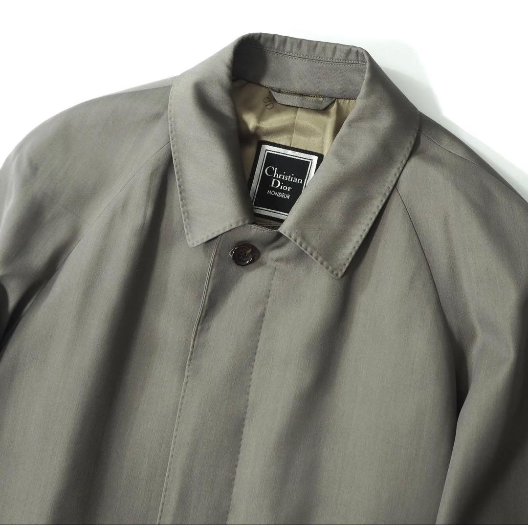 美品 クリスチャンディオール ステンカラーコート S 正規品