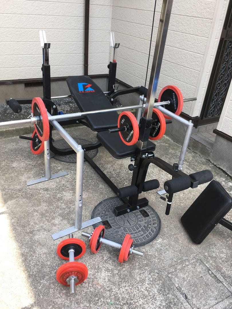 FIGHTING ROAD ベンチプレスセット70kg引き取り限定