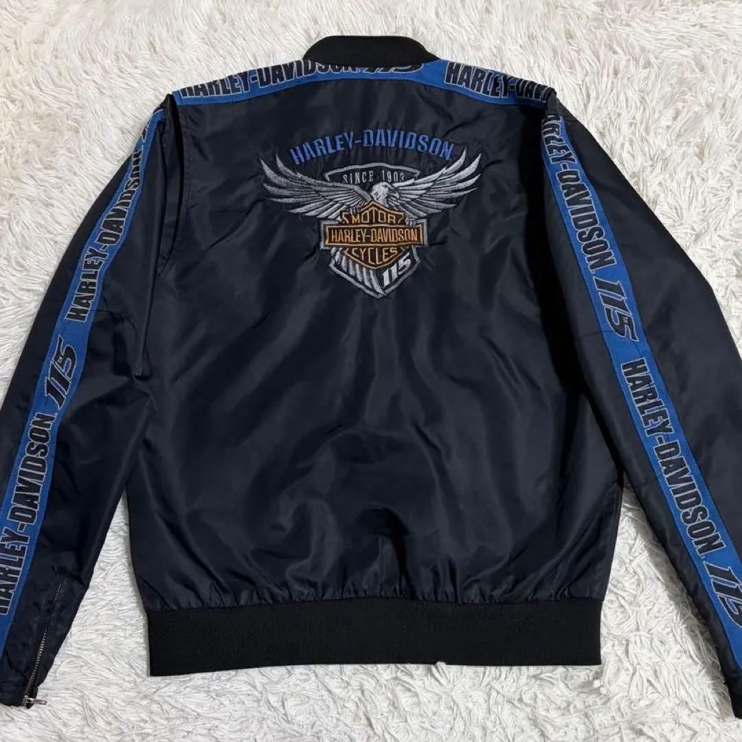 【極美品】Harley-Davidson ジャンパー ブルゾン115周年記念