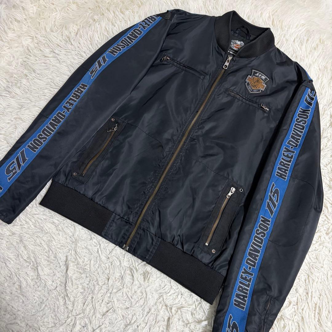 【極美品】Harley-Davidson ジャンパー ブルゾン115周年記念