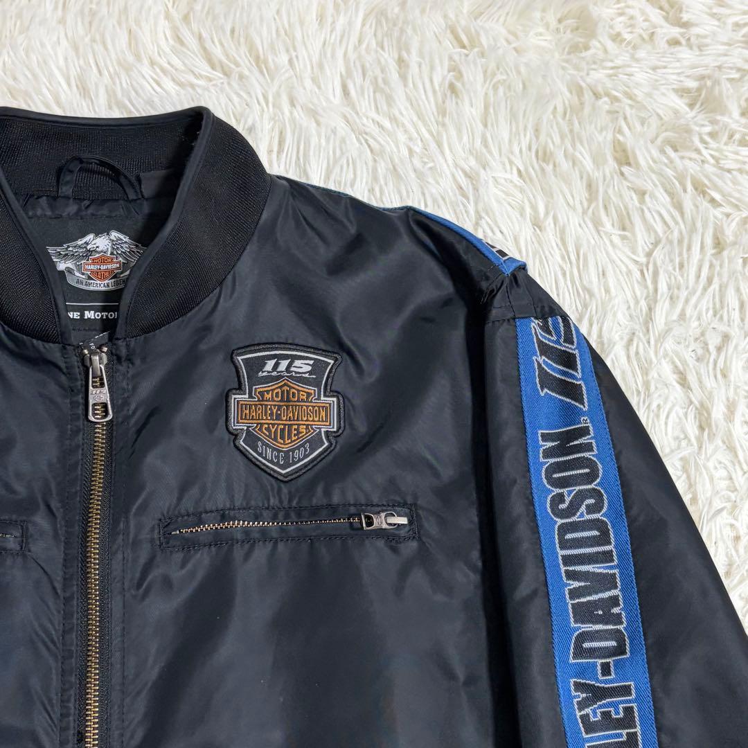 【極美品】Harley-Davidson ジャンパー ブルゾン115周年記念