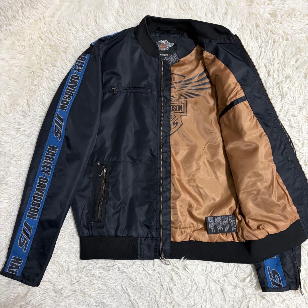 【極美品】Harley-Davidson ジャンパー ブルゾン115周年記念