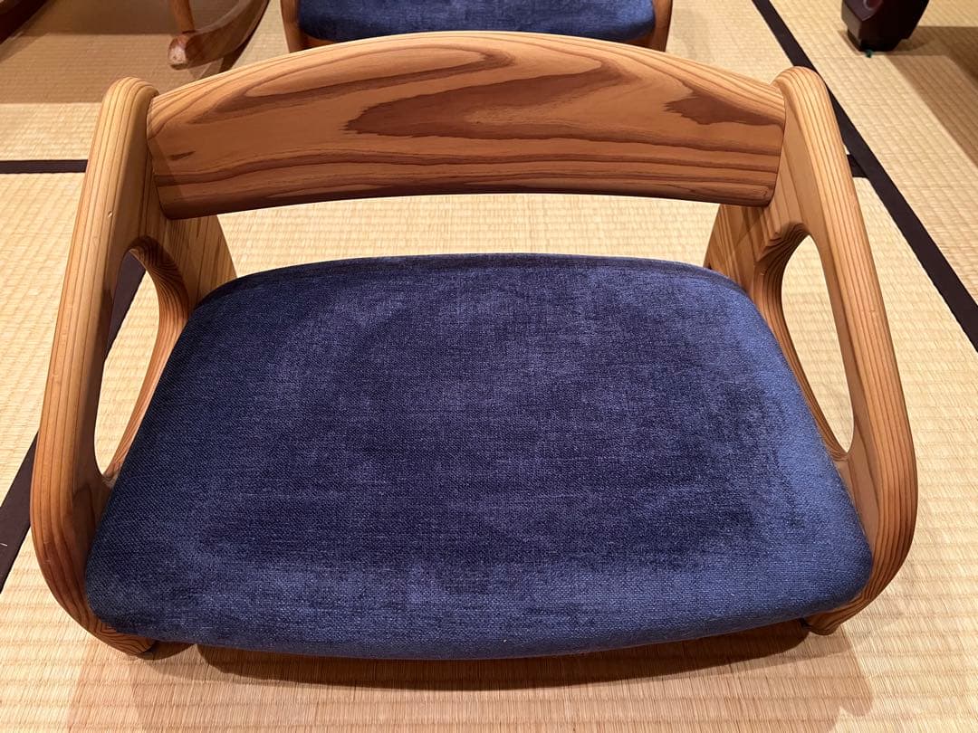 座椅子/木製/4脚セット/HIDA（2脚セットでの購入も可）