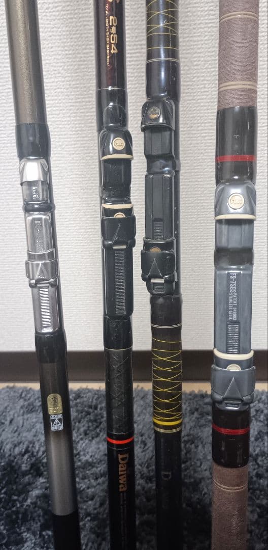 ダイワシマノダイコー磯竿まとめて4本
