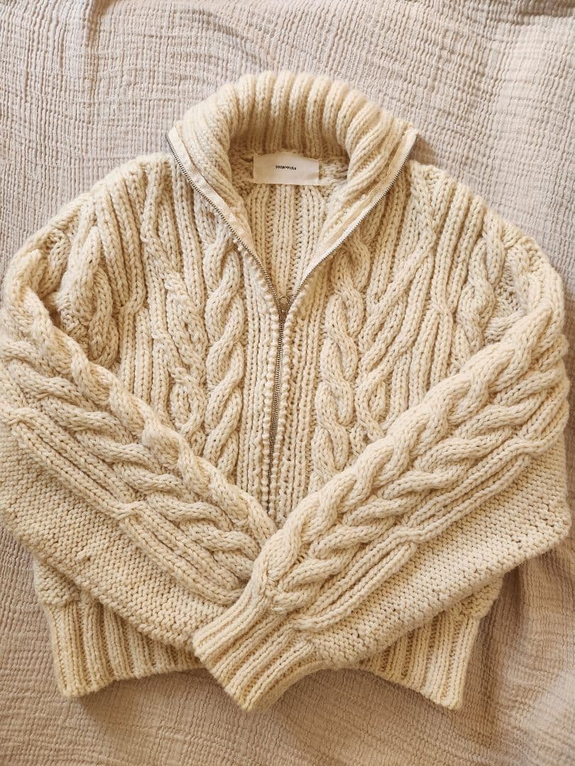専用 todayful Volume Handknit Cardigan