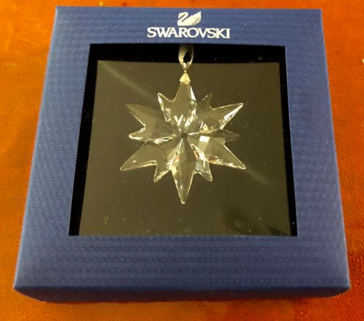 ☆新品未使用:スワロフスキークリスタル☆オーナメント