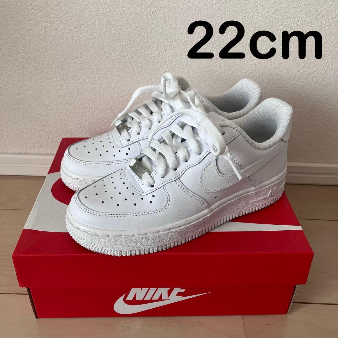 ナイキ エアフォース1 白 ホワイト NIKE エアフォースワン 22cm