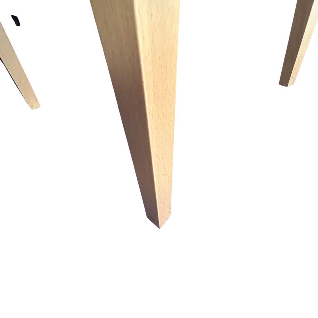 NCalligarisカリガリスダイニングチェア1脚 暖かい木目本革タン