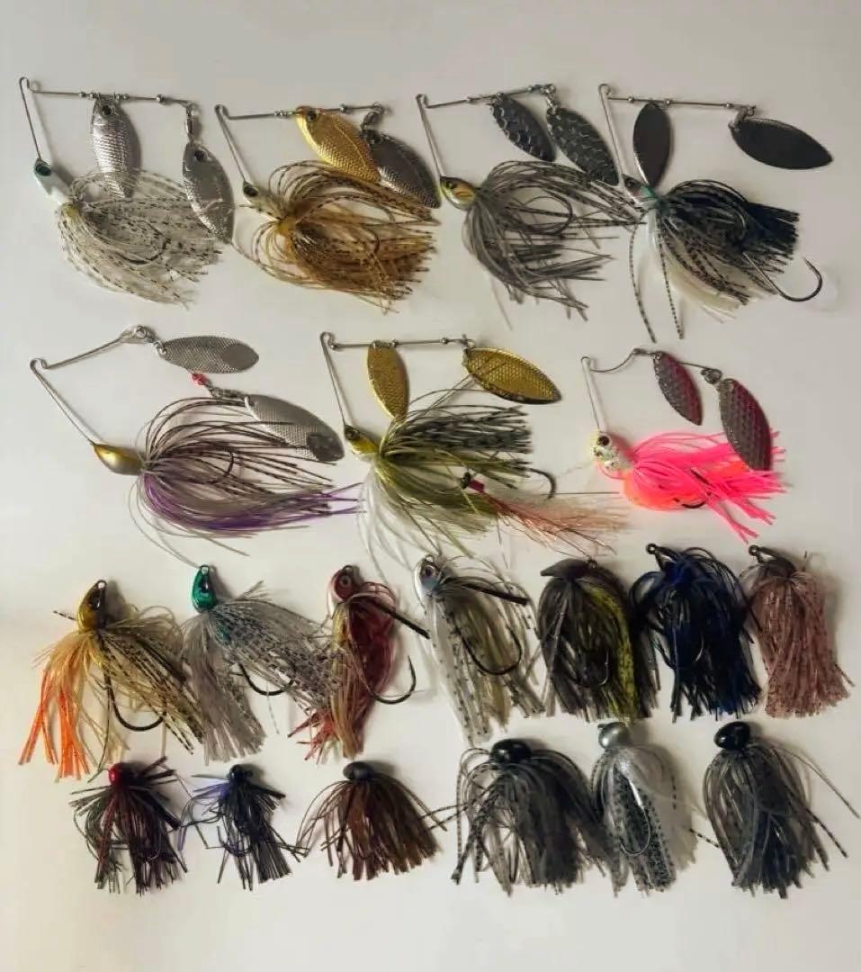 deps JACKALL スピナーベイト スイムジグ ラバージグ 20個纏め売り