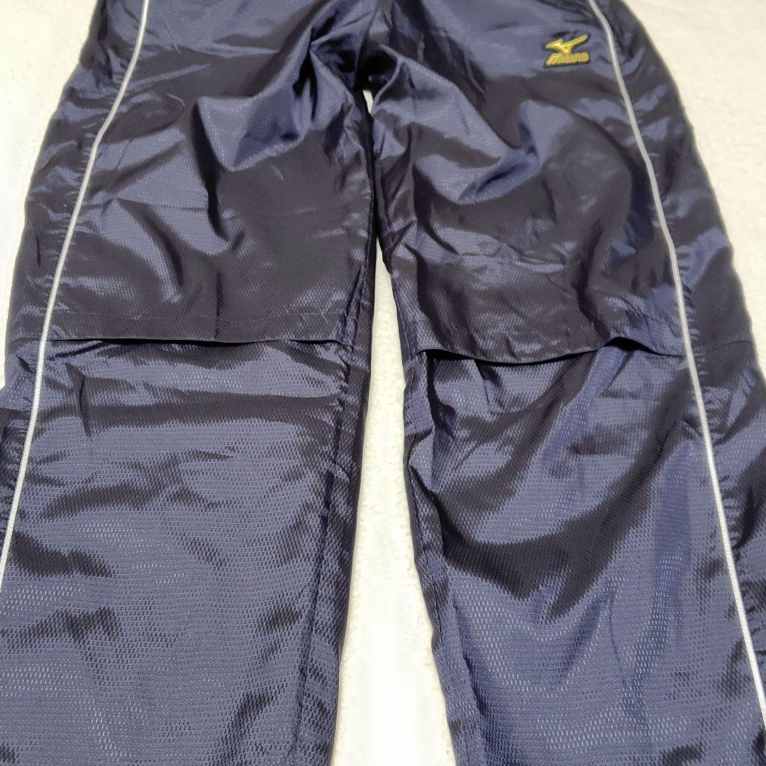 ミズノプロ ピステ 上下セット サイズO 野球 トレーニング ネイビー