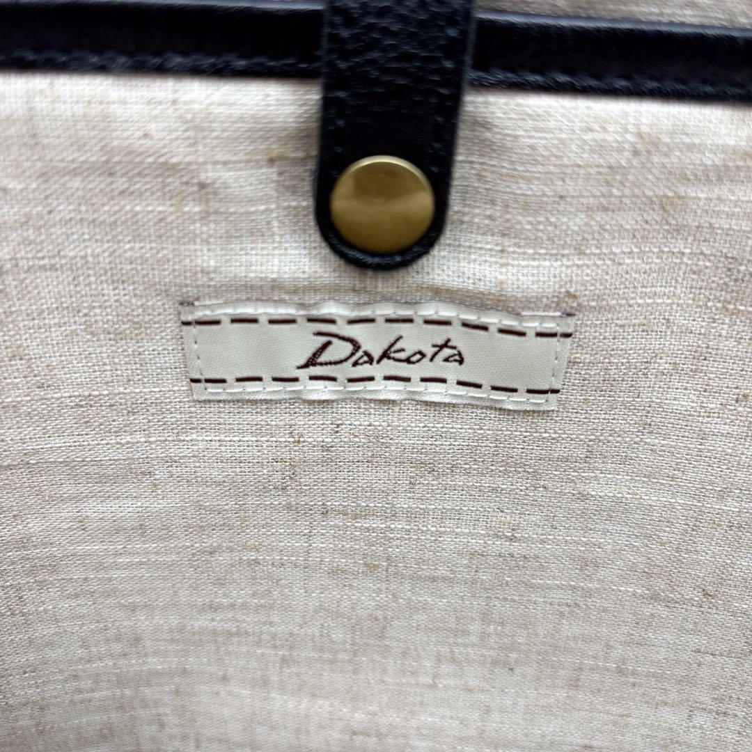 美品◎ダコタ ボイジャー A4可 リュック ワッペン キャンバス レザー 男女可