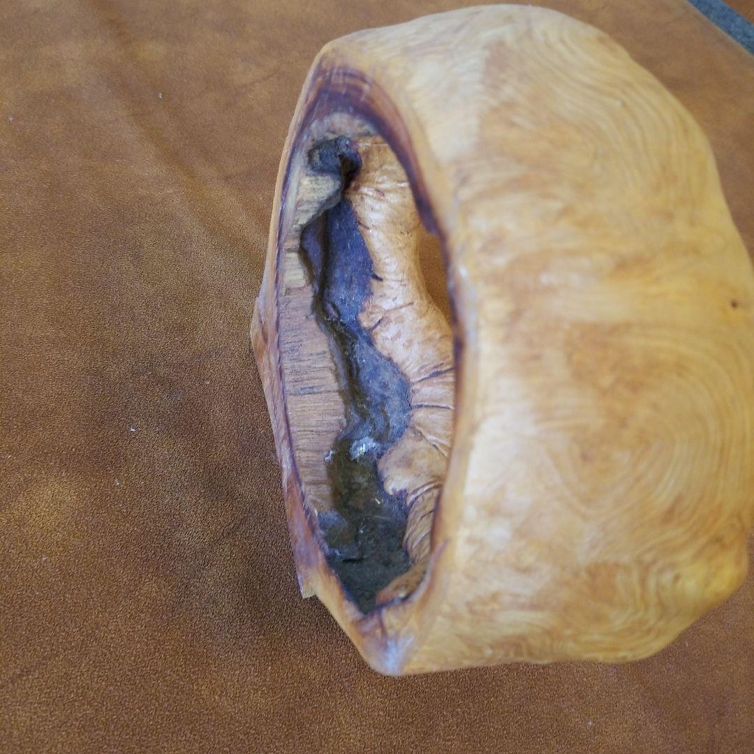 置物オブジェ　欅けやき《全て丸くおさまる》稀少！