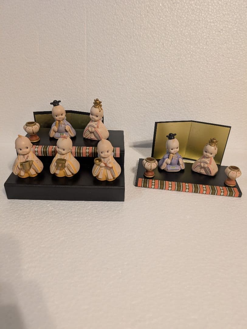 雛人形セット 陶器製 伝統的