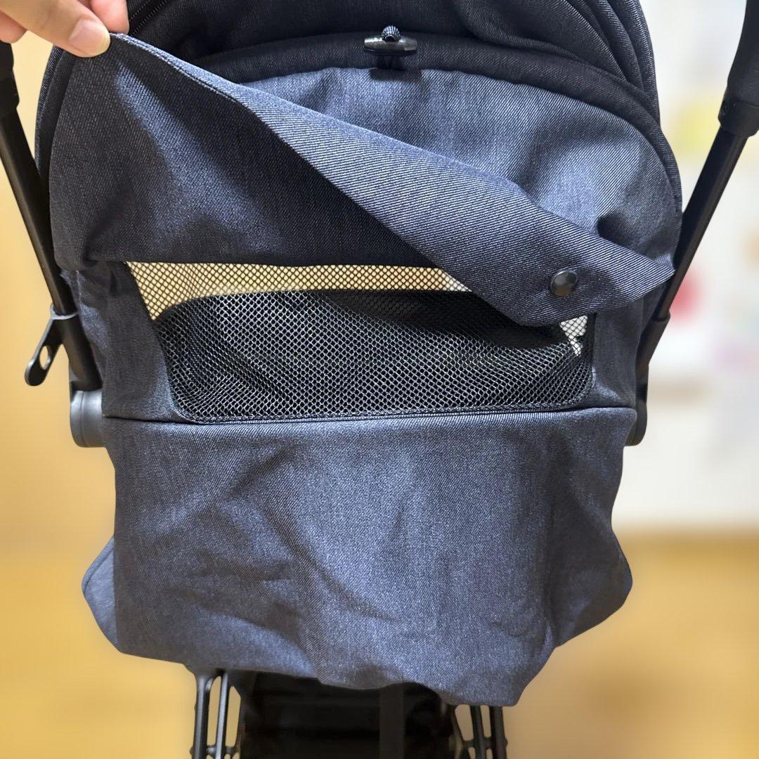 美品　cbx ETUエトゥ　ベビーカー　収納袋、レインカバー付き