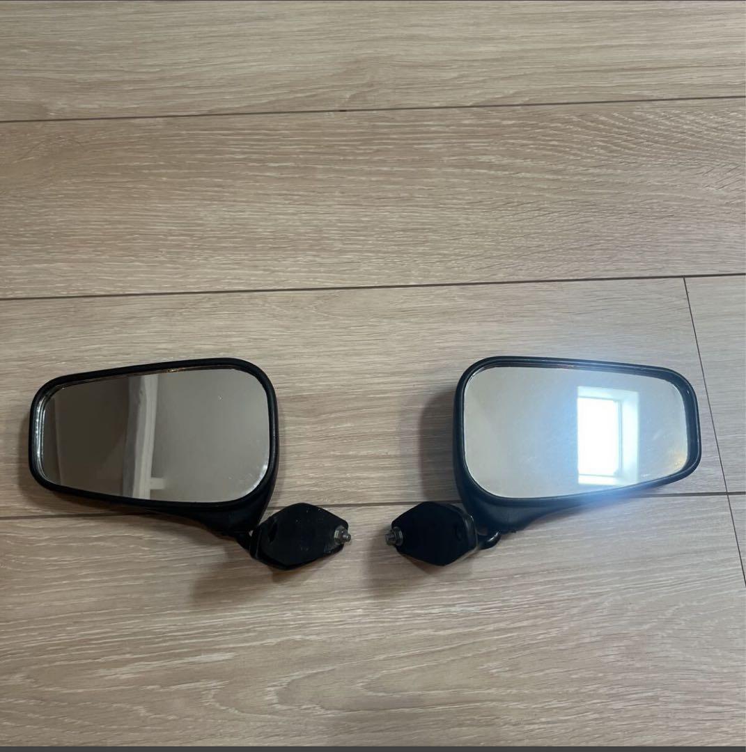 最終値下げ！当時物ビタローニ　ブラックミラー 左右セット　デュアルカウル