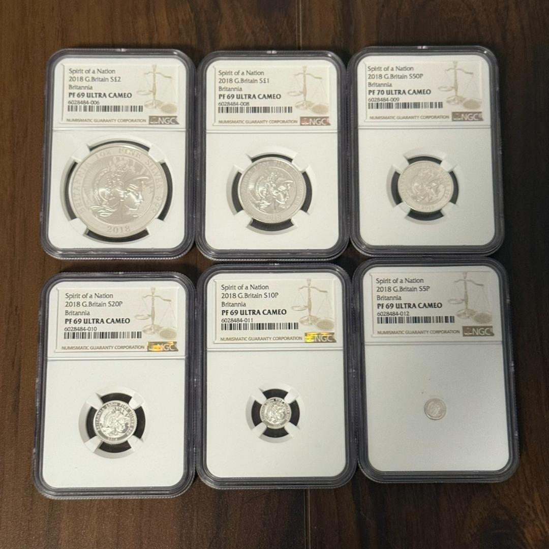 Spirit of a Nation 2018　銀貨セット