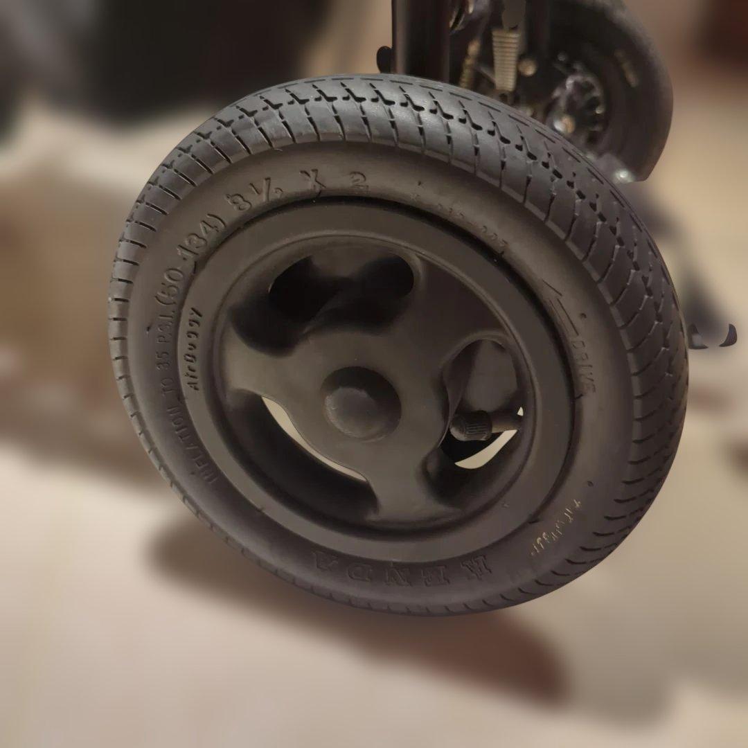 エアバギー AirBuggy ペットカート用フレーム　ベビーカー 空気入れ/取説