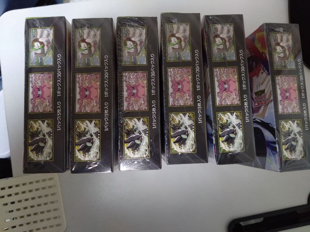 ポケモンカードゲーム ムキズゼロ ボックス 6個セット　シュリンク付き