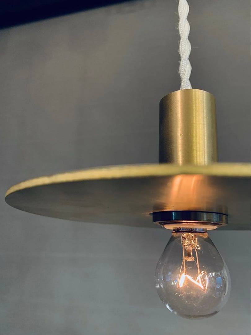 真鍮ペンダントライト