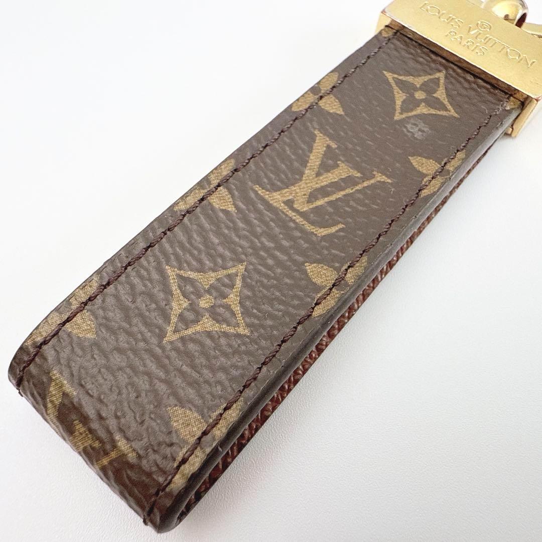 ルイヴィトン ポルトクレ キーホルダー・ドラゴンヌ モノグラム ブラウン 正規品