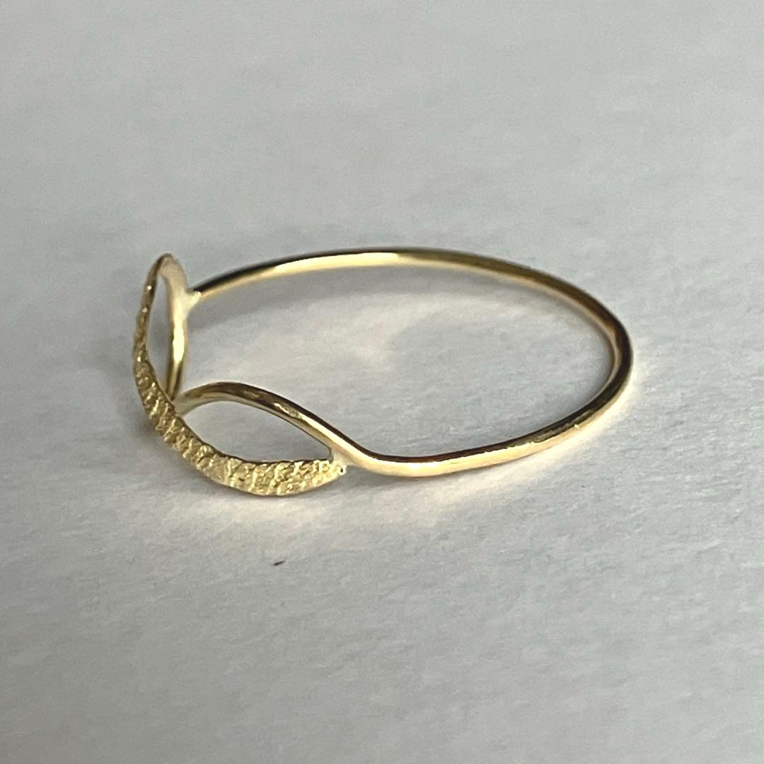 K18 18金　19号　リング　48